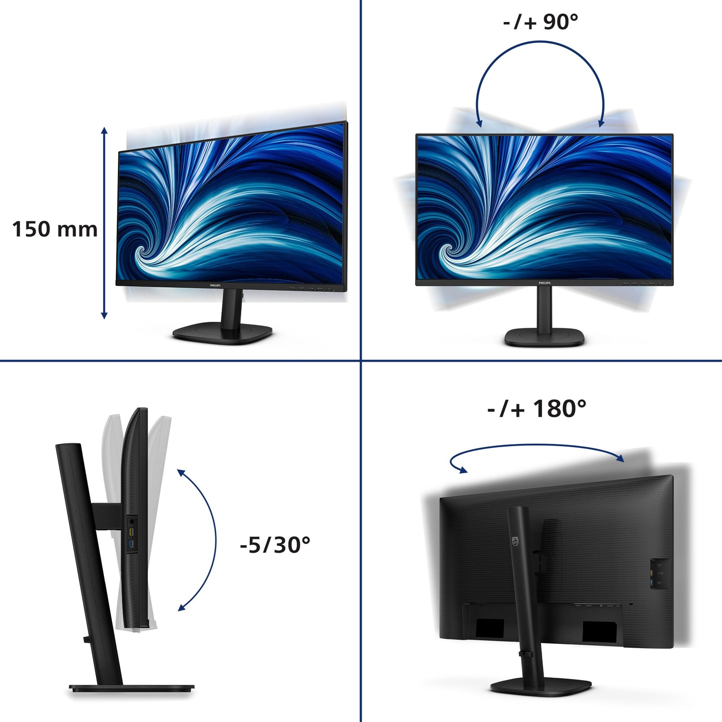 Philips 27B2N3500J Monitor 27" - 68,6 cm - Monitor