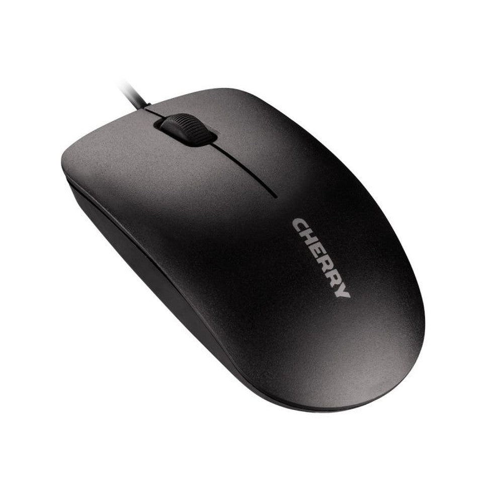 Cherry DC 2000 - Kabelgebunden - USB - Membran Key Switch - QWERTZ - Schwarz - Maus enthalten - Tastatur