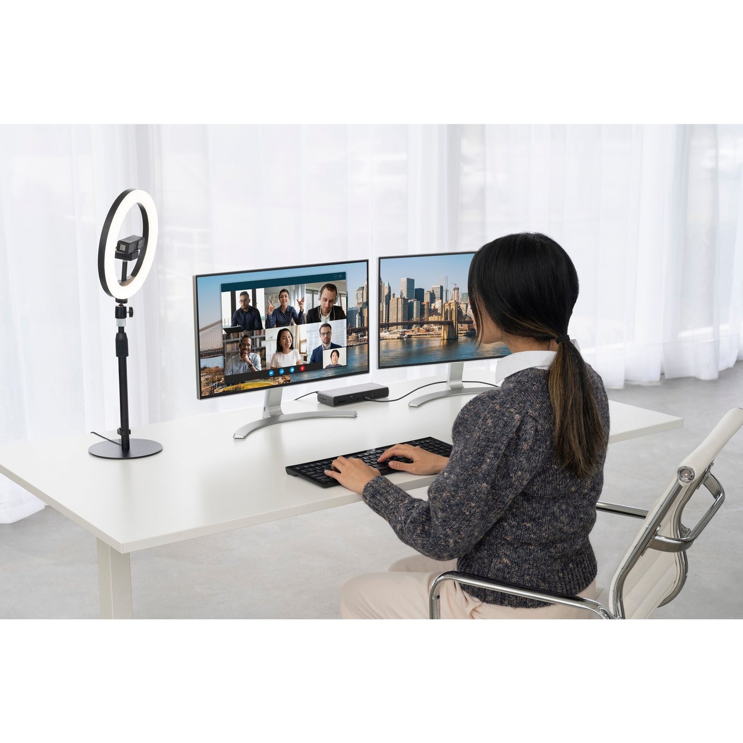Kensington W2050 Pro 1080p Auto Focus Webcam - 1920 x 1080 Pixel - Full HD - 30 fps - 2x - Abdeckung - 93° - Webcam