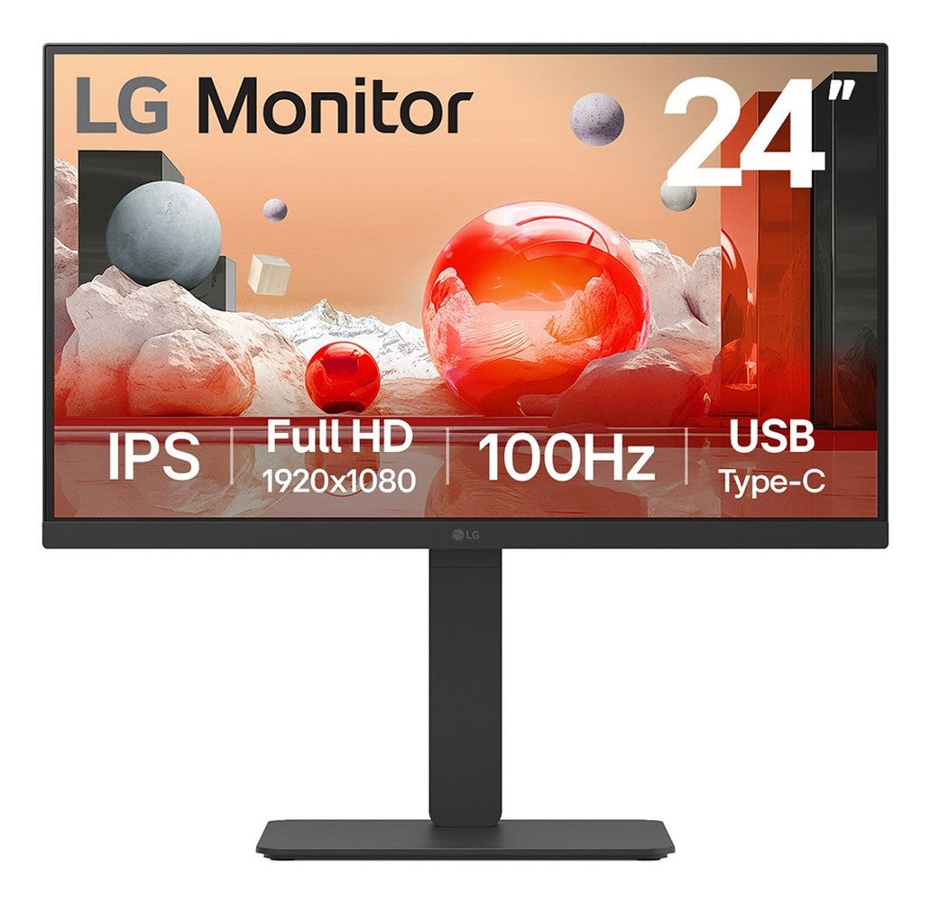 LG 24BA650 - B - LCD - 60,5 cm - Monitor
