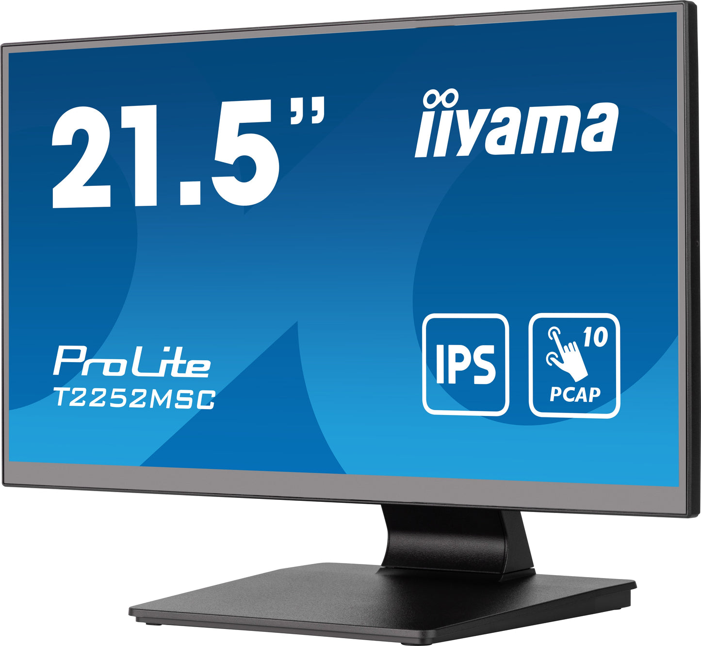 Iiyama ProLite T2252MSC - B2 - 54,6 cm (21.5") - 1920 x 1080 Pixel - Full HD - LCD - 5 ms - Schwarz - Monitor