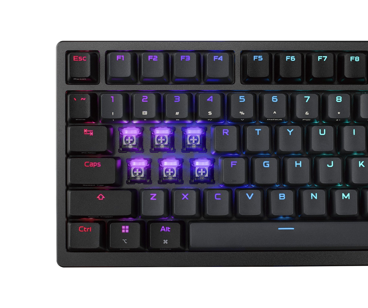 ASUS ROG Azoth 96 HE schwarz DE - Layout HFX V2 - QWERTZ - Tastatur
