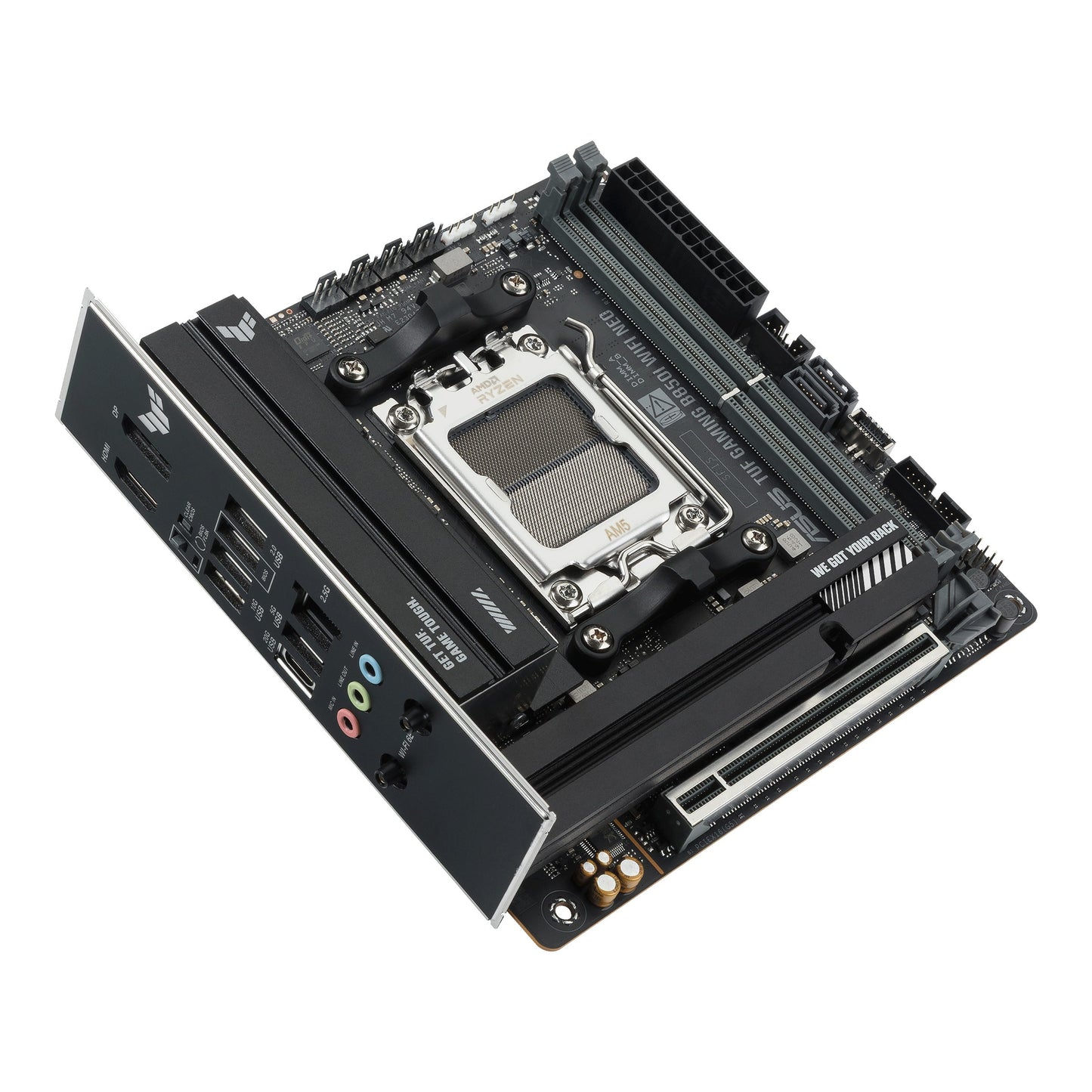 ASUS TUF GAMING B850I WIFI NEO (AMD,AM5,DDR5,ATX) - AMD Sockel AM5 (Ryzen Zen4) - ATX - Mainboard
