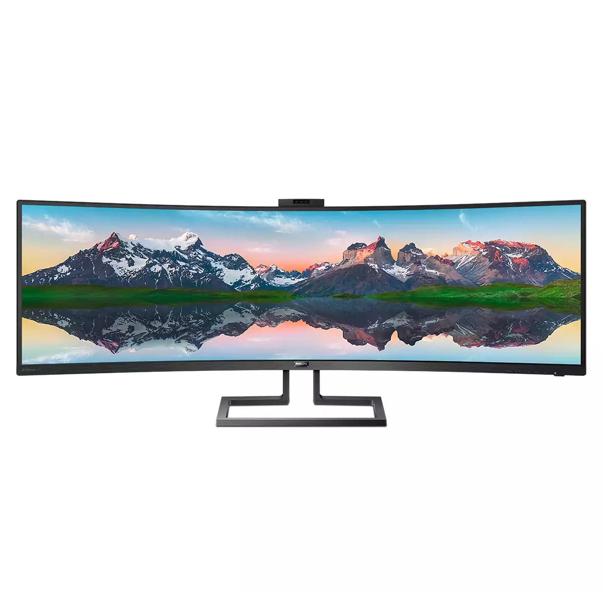 Philips P Line Curved SuperWide - LCD - Display im Format 32:9 499P9H/00 - 124 cm (48.8") - 5120 x 1440 Pixel - UltraWide Dual Quad HD - LCD - 5 ms - Schwarz - Monitor