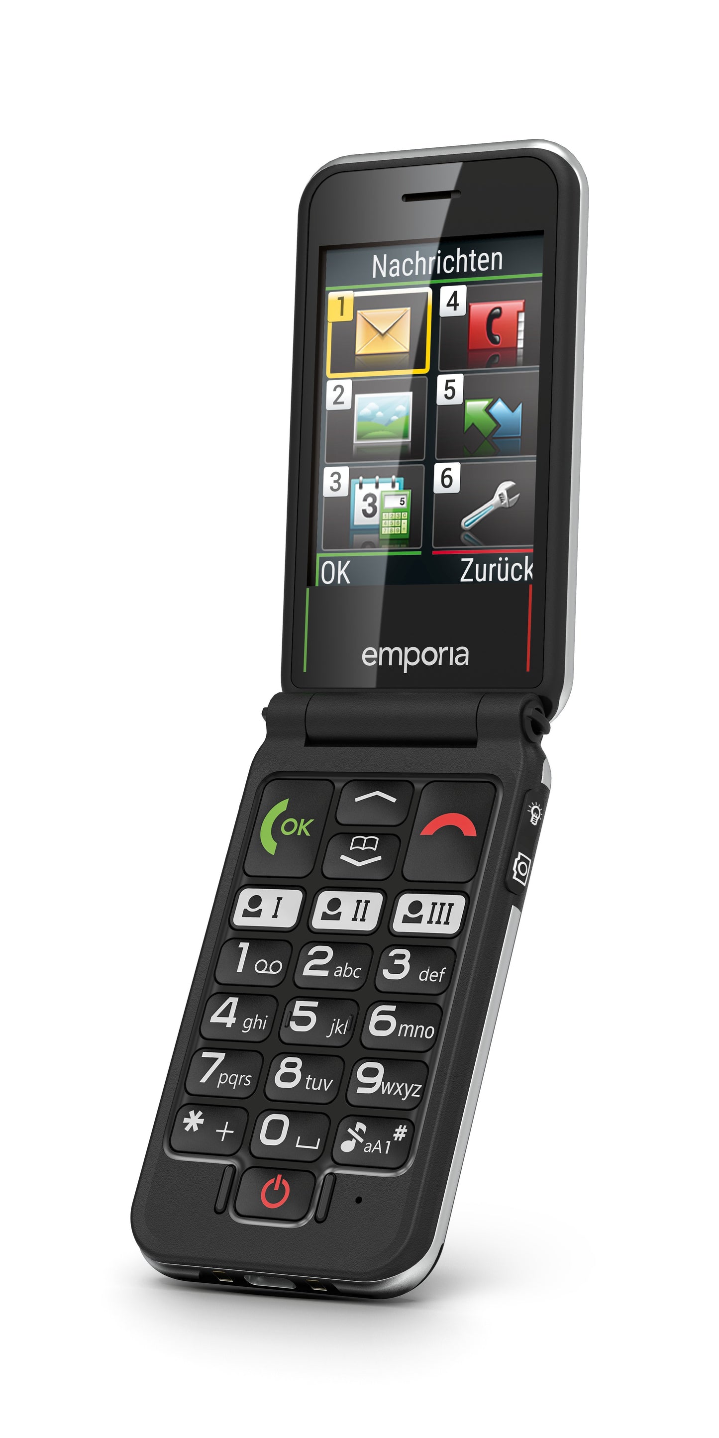Emporia Mobile Phone JOY LTE black - CW - 1.300 mAh - Mobiltelefon