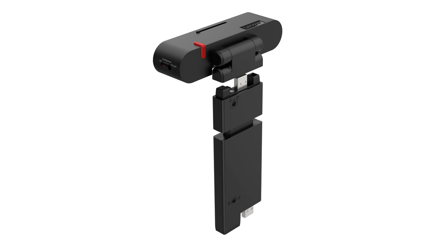 Lenovo ThinkVision MC60 - 1920 x 1080 Pixel - Full HD - 30 fps - 1080p - Sichtschutzblende - 90° - Webcam