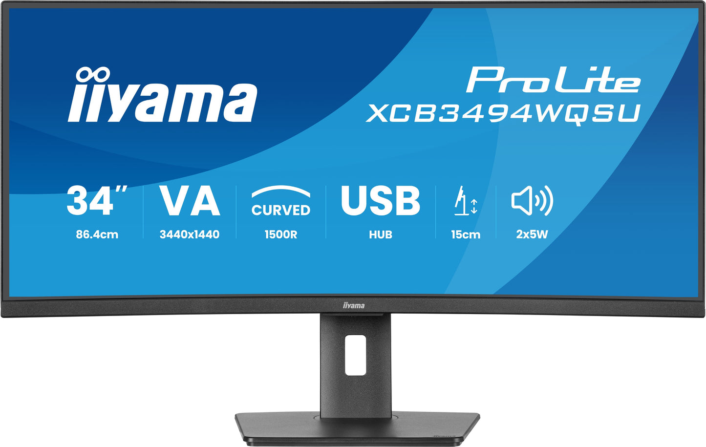 Iiyama ProLite XCB3494WQSU - B1 34" - 86,4 cm - Monitor