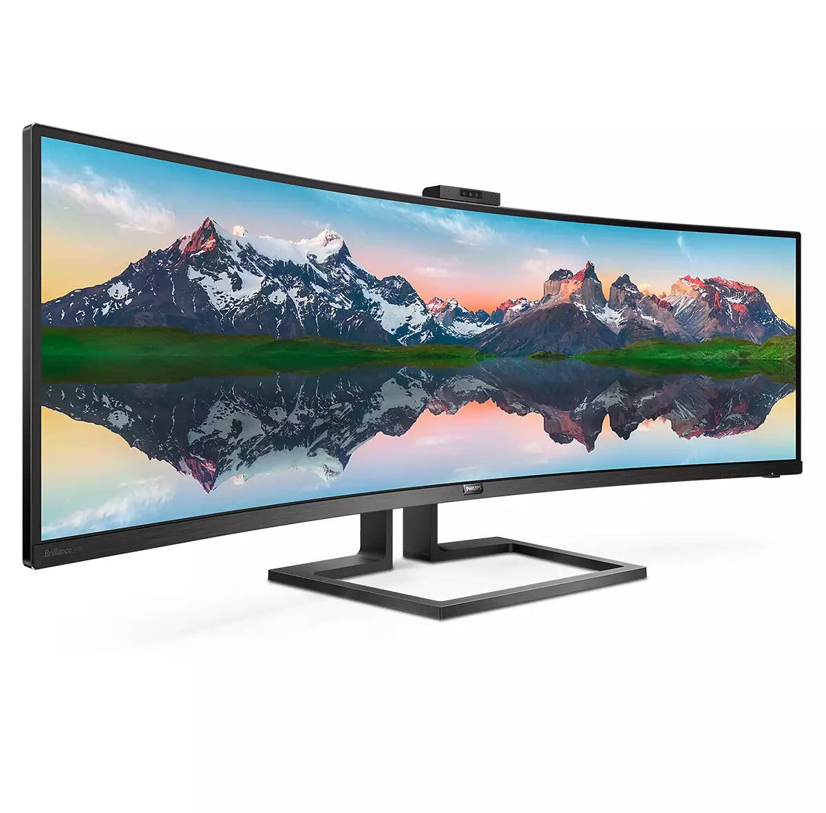 Philips P Line Curved SuperWide - LCD - Display im Format 32:9 499P9H/00 - 124 cm (48.8") - 5120 x 1440 Pixel - UltraWide Dual Quad HD - LCD - 5 ms - Schwarz - Monitor