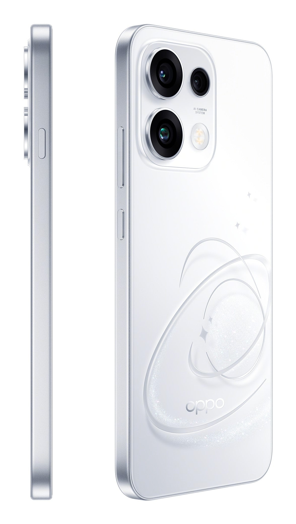 Oppo RENO 16FS 5G 8/512GB WHITE - 512 GB - Mobiltelefon