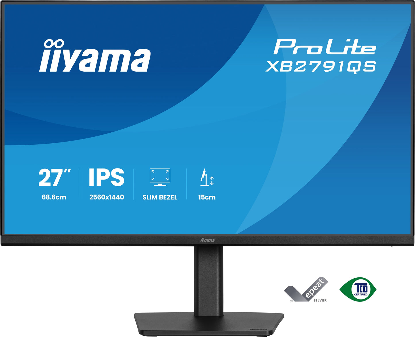 Iiyama ProLite XB2791QS - B1 - LED - 27" - QHD a - IPS - 68,6 cm - Monitor