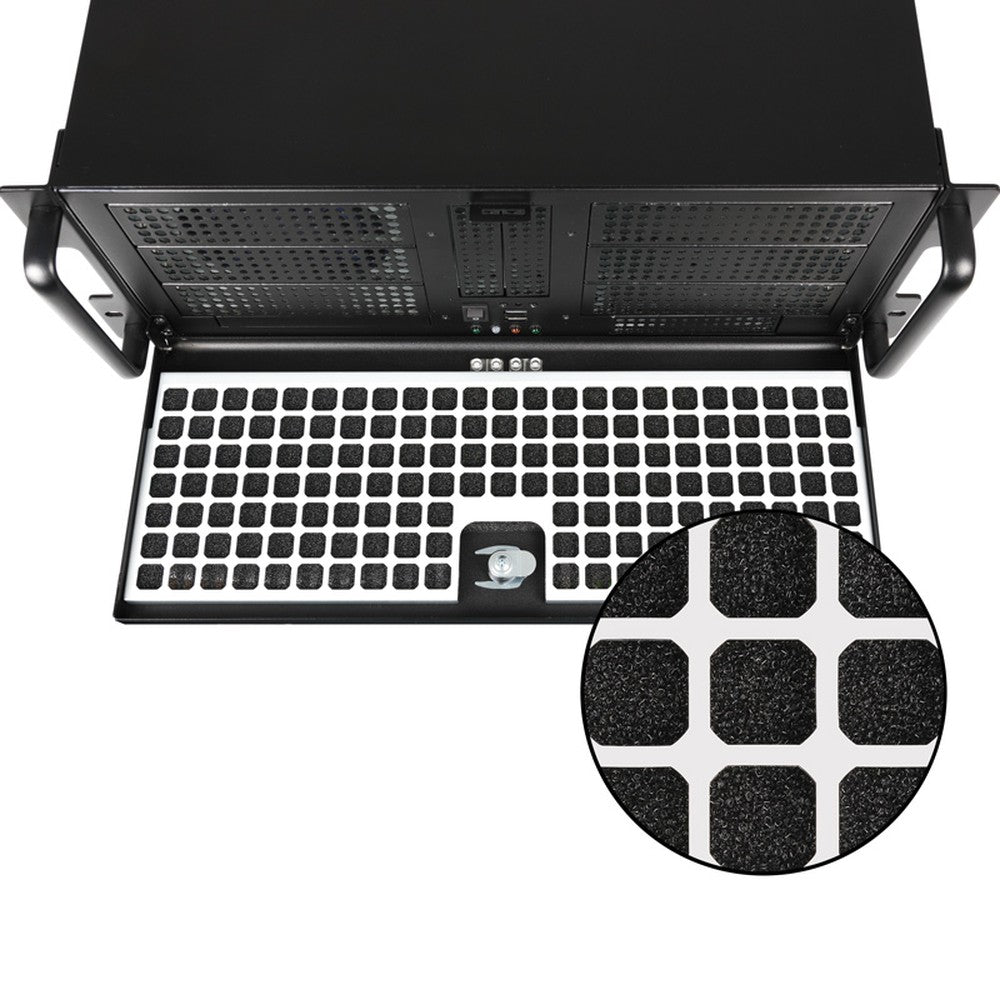 Chieftec UNC - 411E - B - OP - Rack - Server - Schwarz - ATX - EATX - micro ATX - SECC - 14 cm - Gehäuse