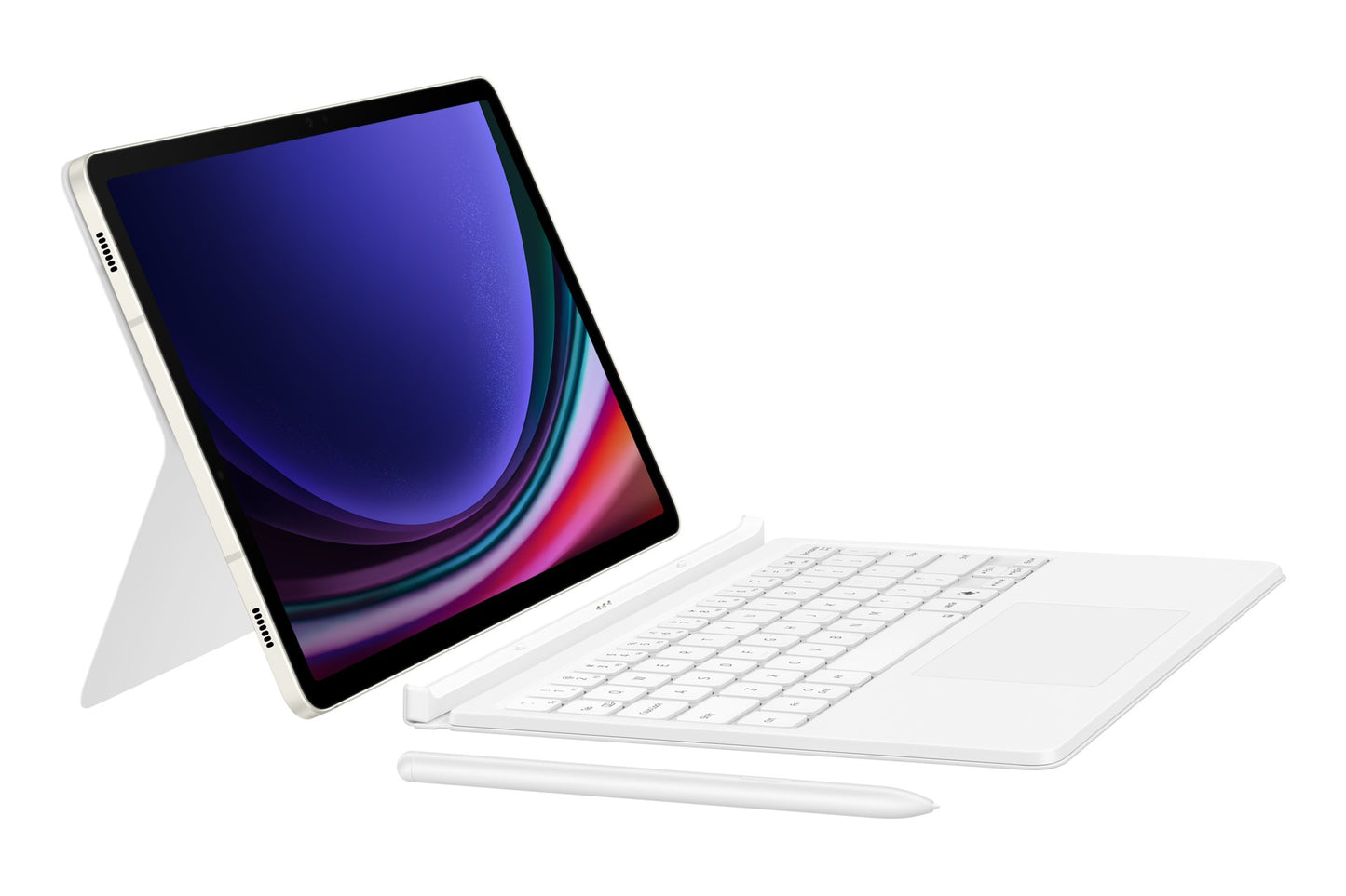 Samsung Ef - Dx725 Book Cover Keyboard für Galaxy Tab S9/9 FE/S10 FE/S10 lite - QWERTZ - Tastatur