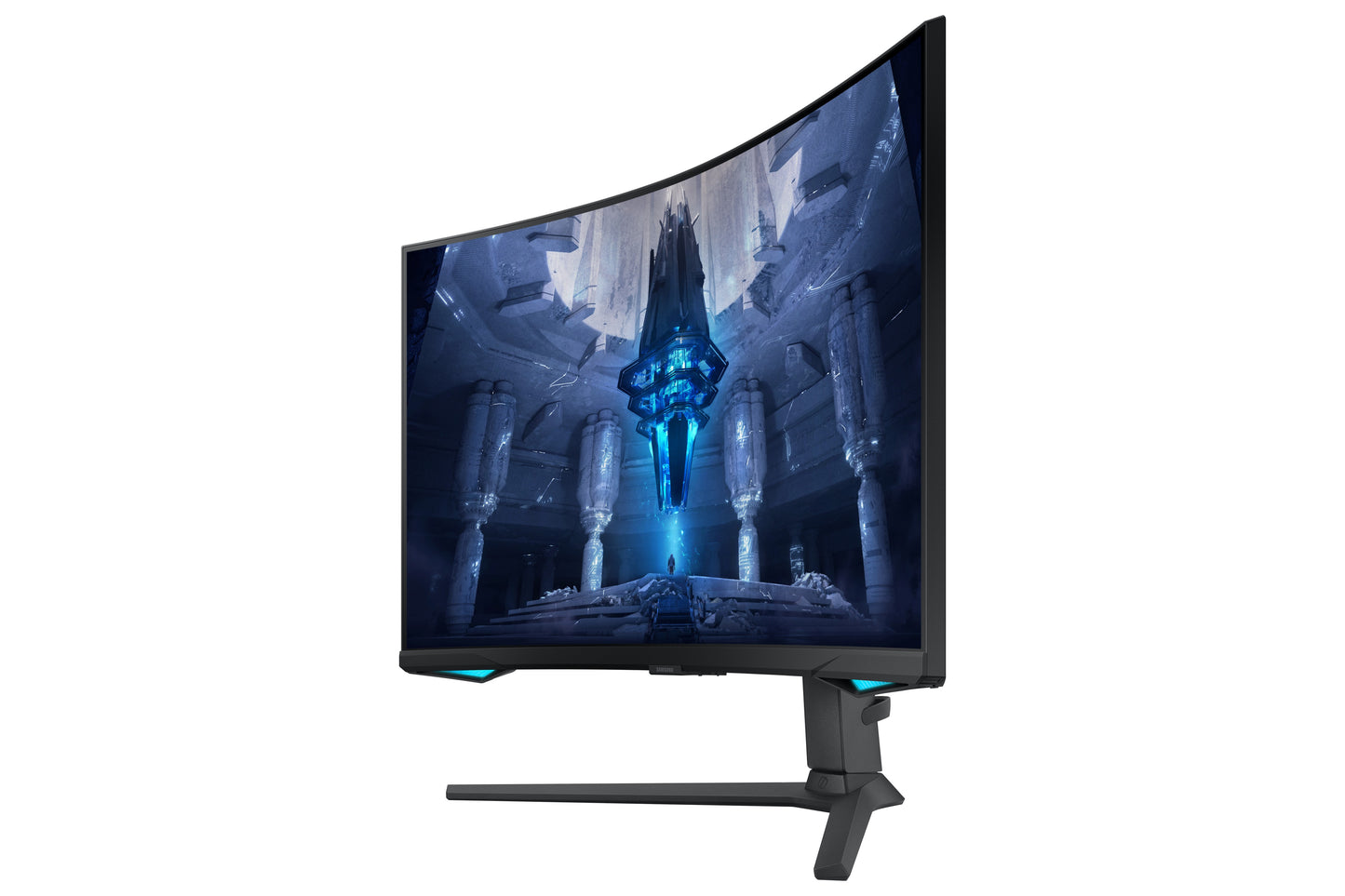 Samsung G75NB - 81,3 cm (32") - 3840 x 2160 Pixel - 4K Ultra HD - LED - 1 ms - Schwarz - Monitor