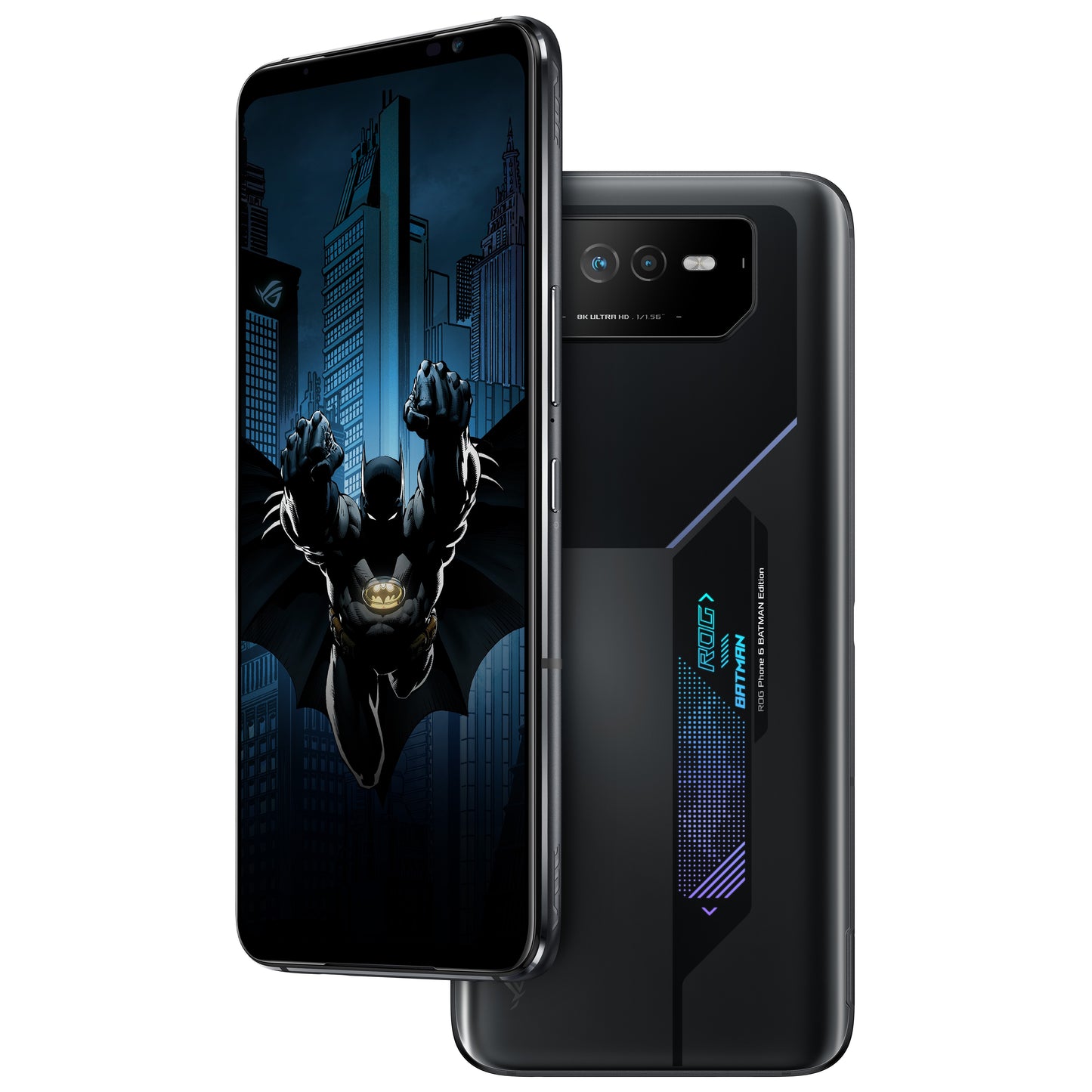 ASUS ROG Phone 6 AI2203 - 5B028E1 - 17,2 cm (6.78") - 12 GB - 256 GB - 50 MP - Android 12 - Schwarz - Mobiltelefon