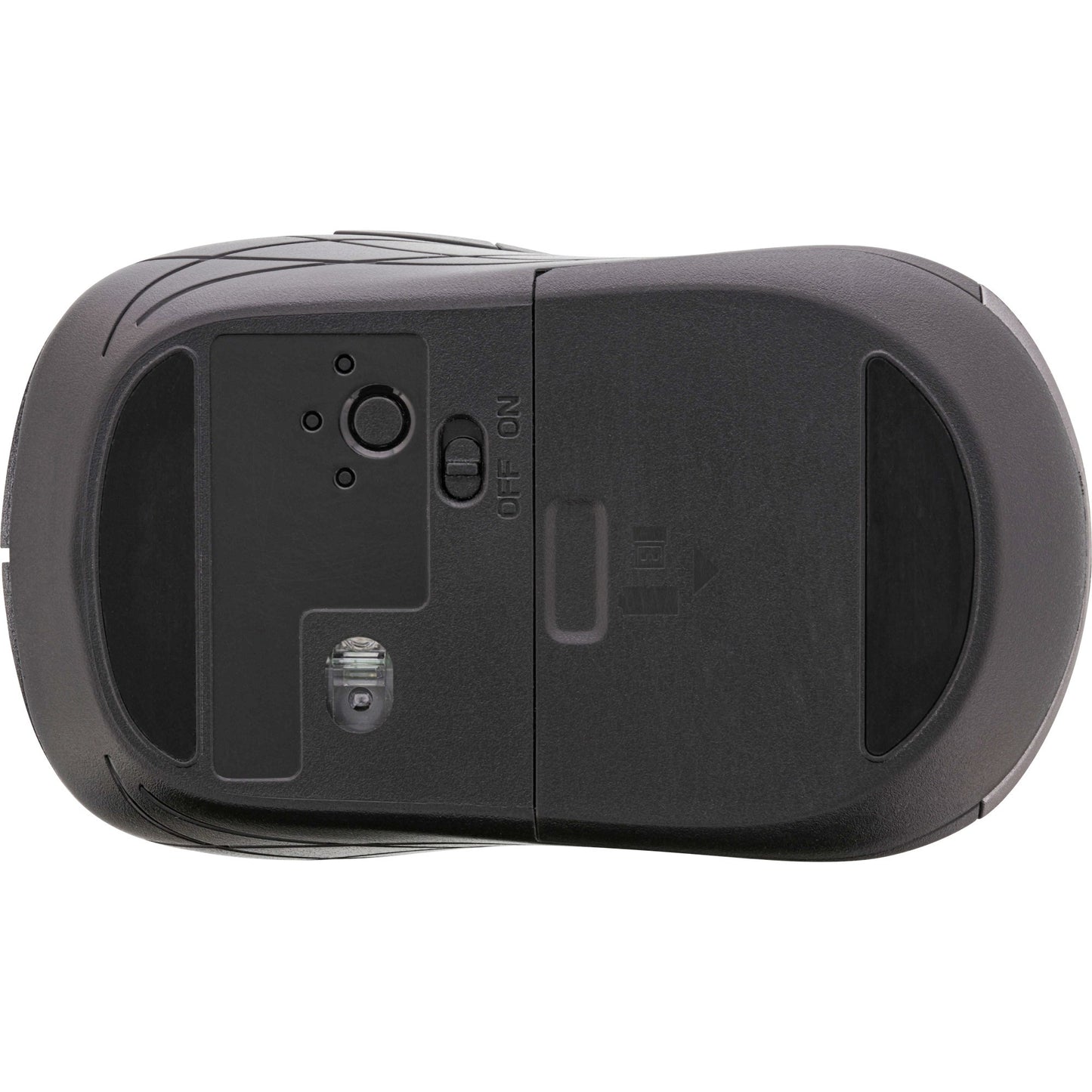 InLine Maus 3 - in - 1 - Bluetooth + 2x 2.4GHz Funk - 5 Tasten - optisch - grau/schwarz - Maus