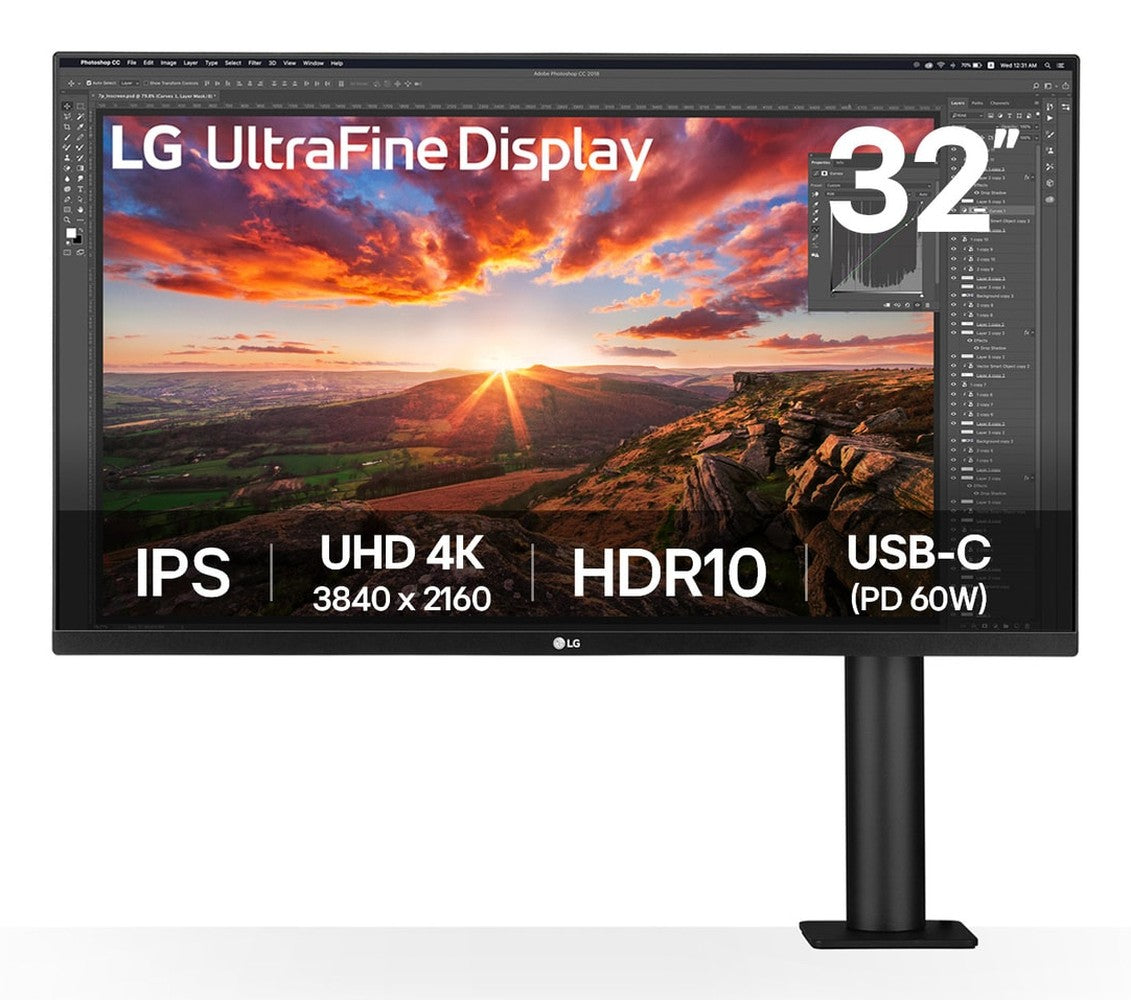 LG UltraFine Ergo 32UN880K - B 32 IPS - 80 cm - Monitor