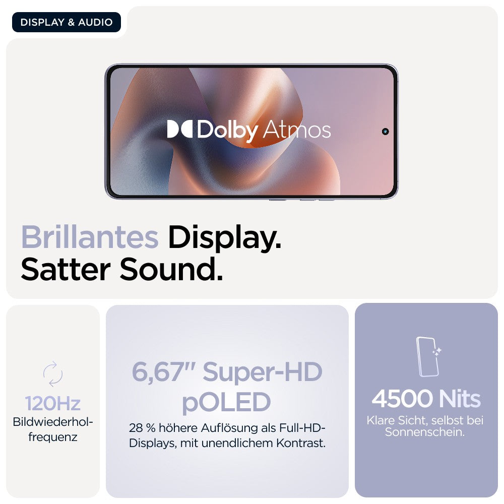 Motorola Moto g86 8+ Pantone Cosmic Sky - Smartphone - 256 GB