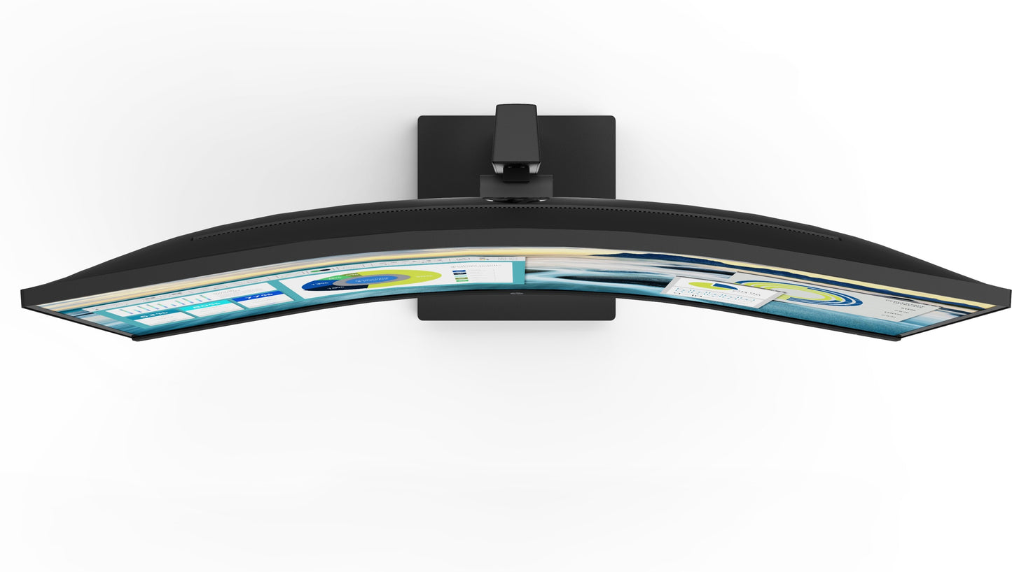 HP P34hcG4 WQHD - USB - C mit Wölbung - 86,4 cm (34") - 3440 x 1440 Pixel - Wide Quad HD - LCD - 5 ms - Schwarz - Monitor