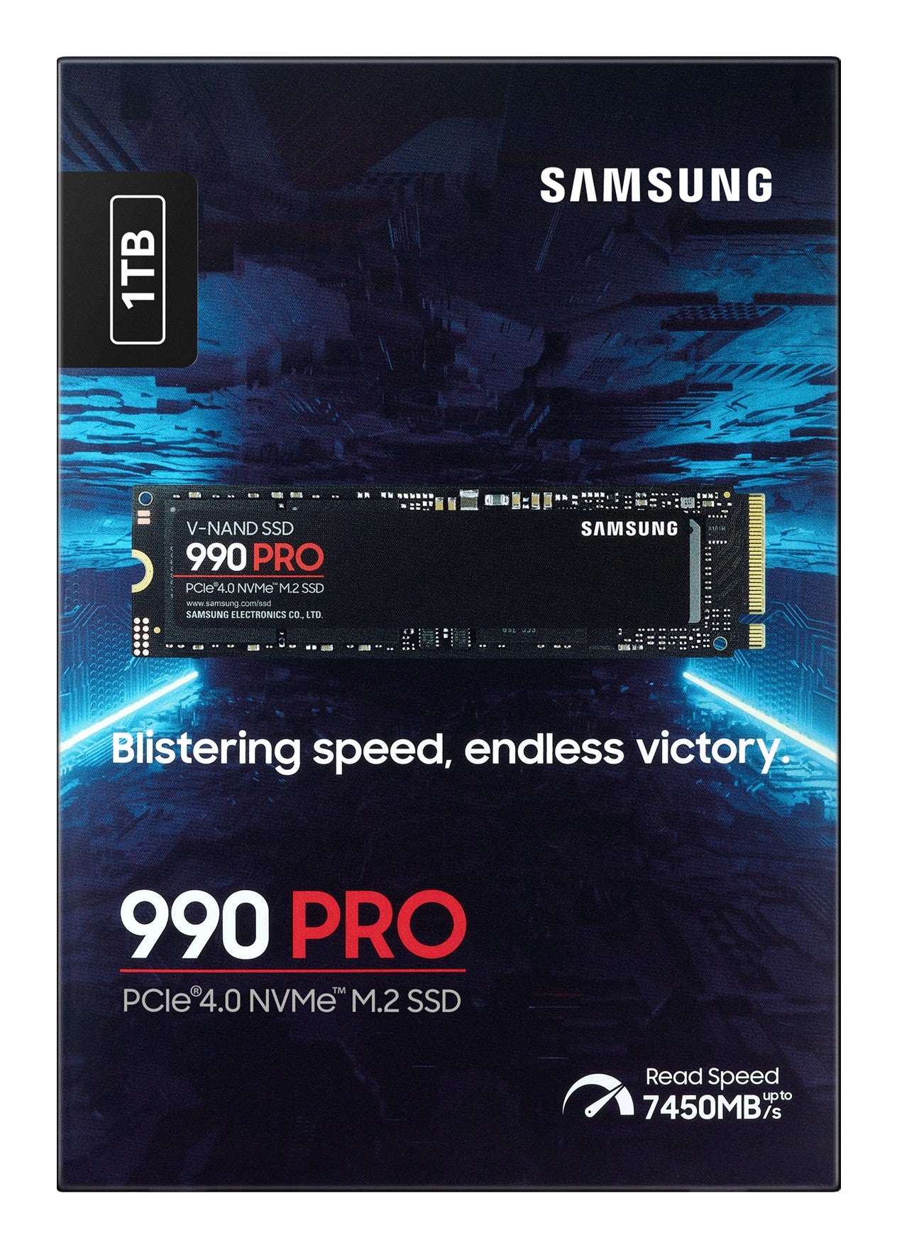 Samsung 990 PRO - 1 TB - M.2 - 7450 MB/s - SSD