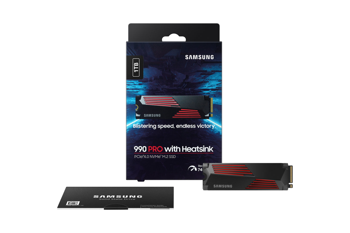 Samsung 990 PRO - 1 TB - M.2 - 7450 MB/s - SSD