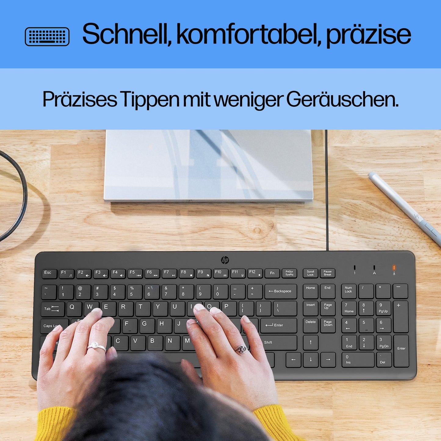 HP 150 Kabelgebundene Tastatur - QWERTZ - Tastatur