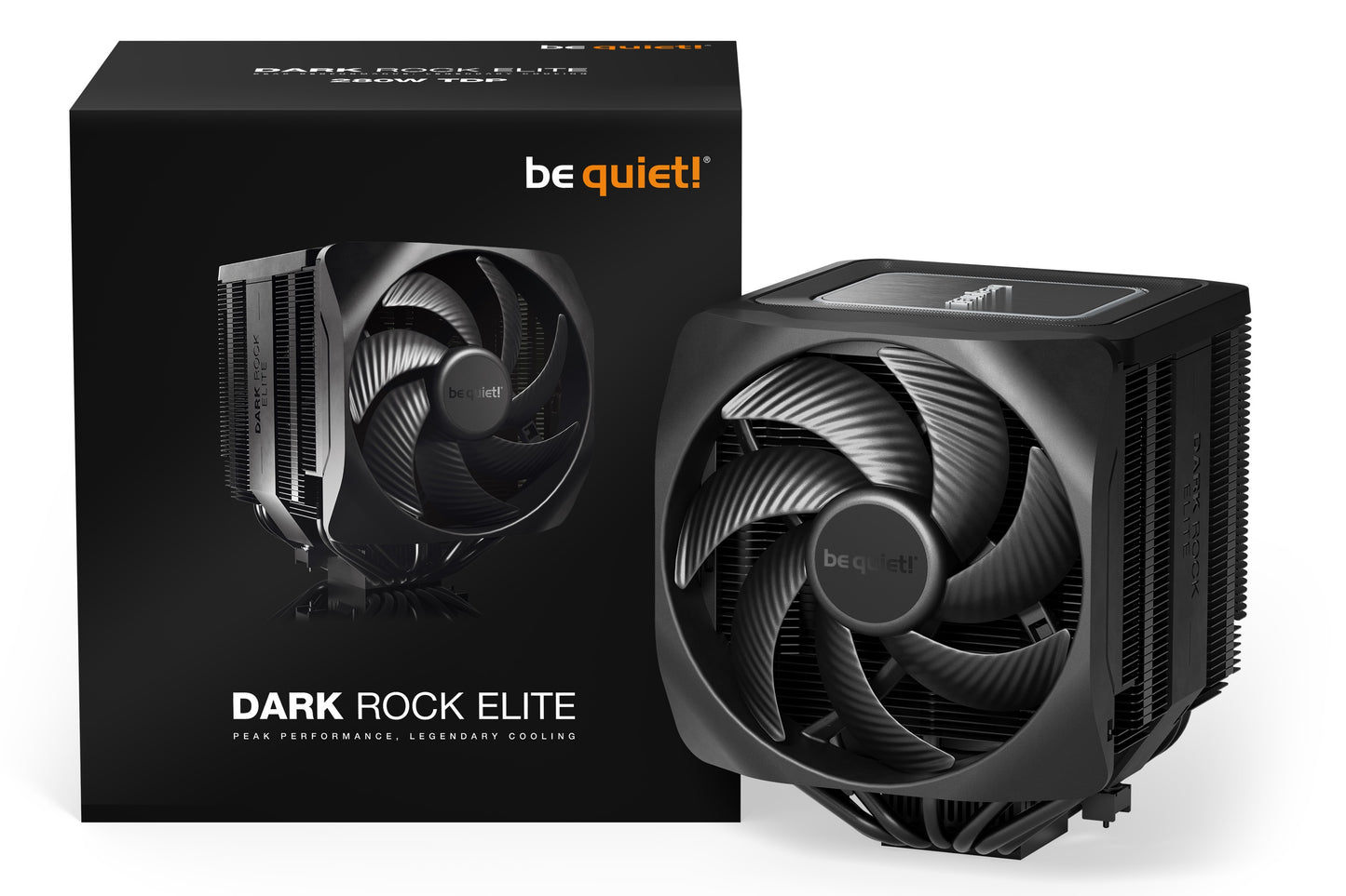 Be Quiet! Dark Rock Elite - Luftkühlung - 13,5 cm - Schwarz - Kühler