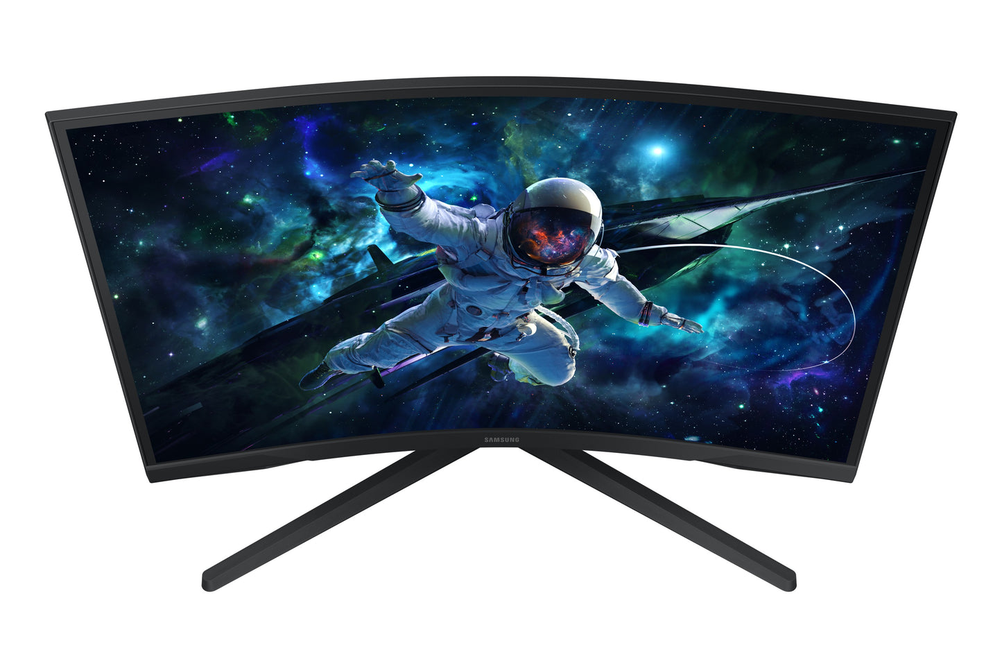 Samsung G55C - 68,6 cm (27") - 2560 x 1440 Pixel - Quad HD - LED - Schwarz - Monitor