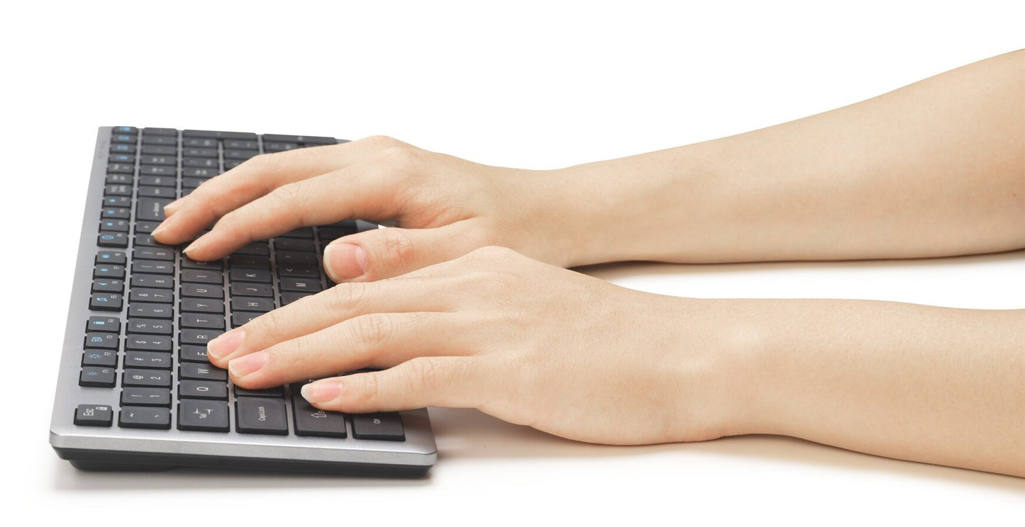 Kensington KB535 EQ Rechargeable Multi - Device Keybo - QWERTY - Tastatur