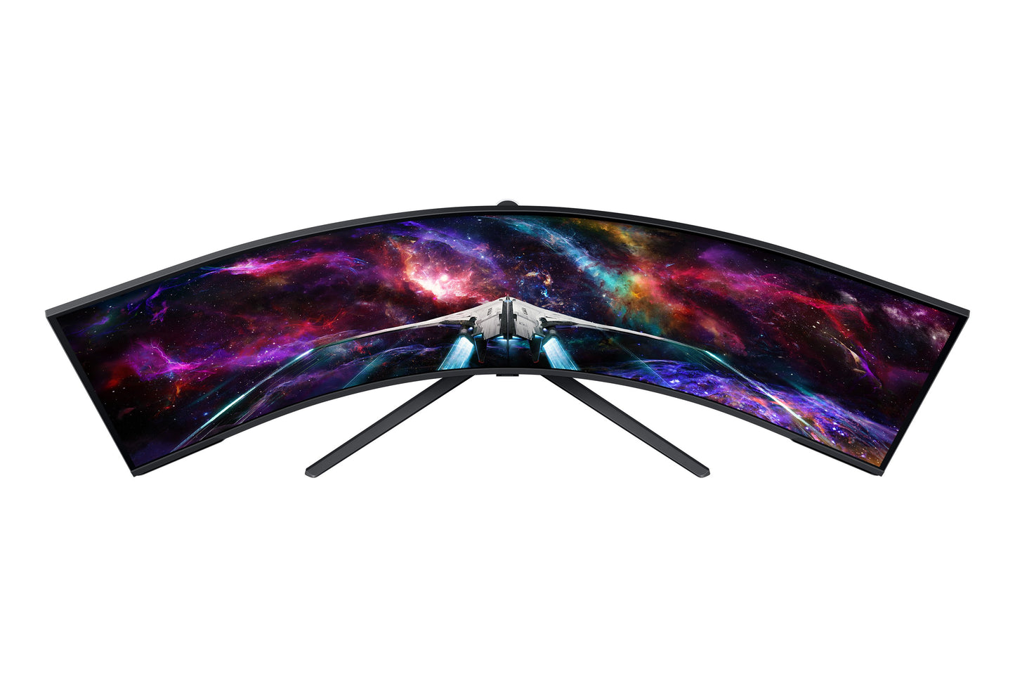 Samsung G95NC - 144,8 cm (57") - 7680 x 2160 Pixel - Dual UHD - QLED - 1 ms - Weiß - Monitor