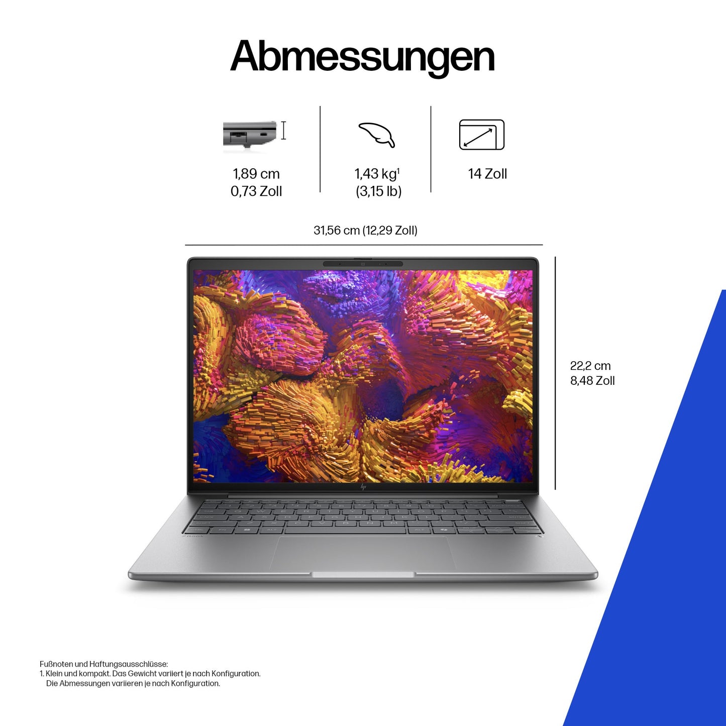 HP ZBook 8 G1ak Mobile Workstation - AMD Ryzen AI 7 350 - 2 GHz - Notebook