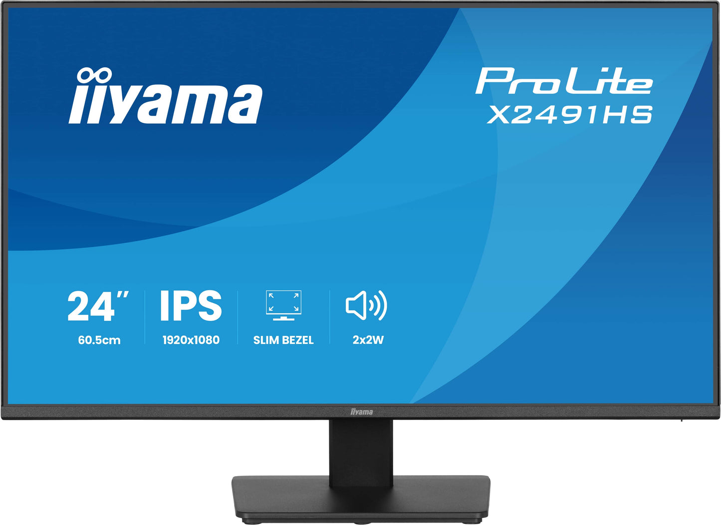 Iiyama 24iWIDE LCD IPS panel LED Bl. Adaptive Sync 350 cd/m1500 1 Static - 23,8" - Monitor
