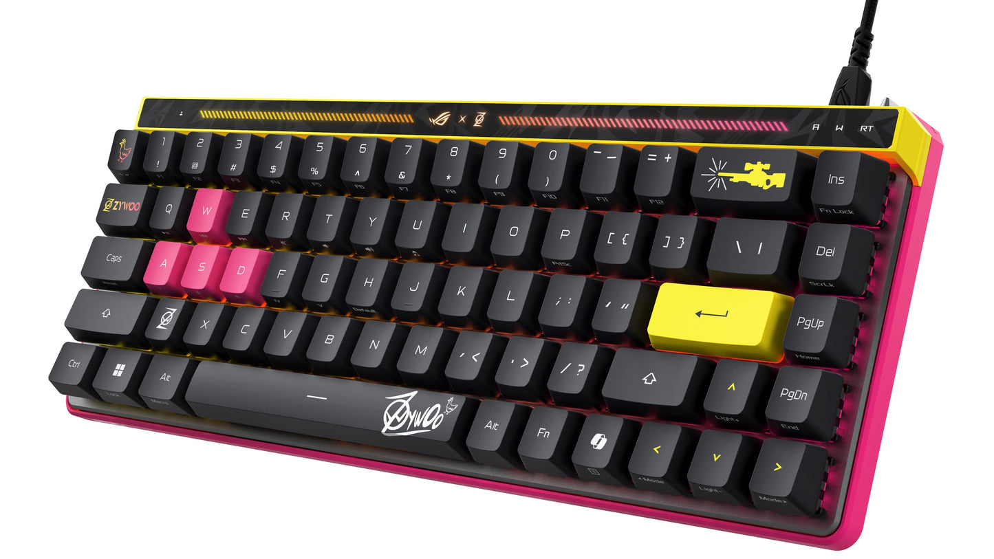 ASUS Tastatur ROG Falchion Ace HFX ZYW/HFX/US/PBT US LAYOUT - QWERTY - Tastatur