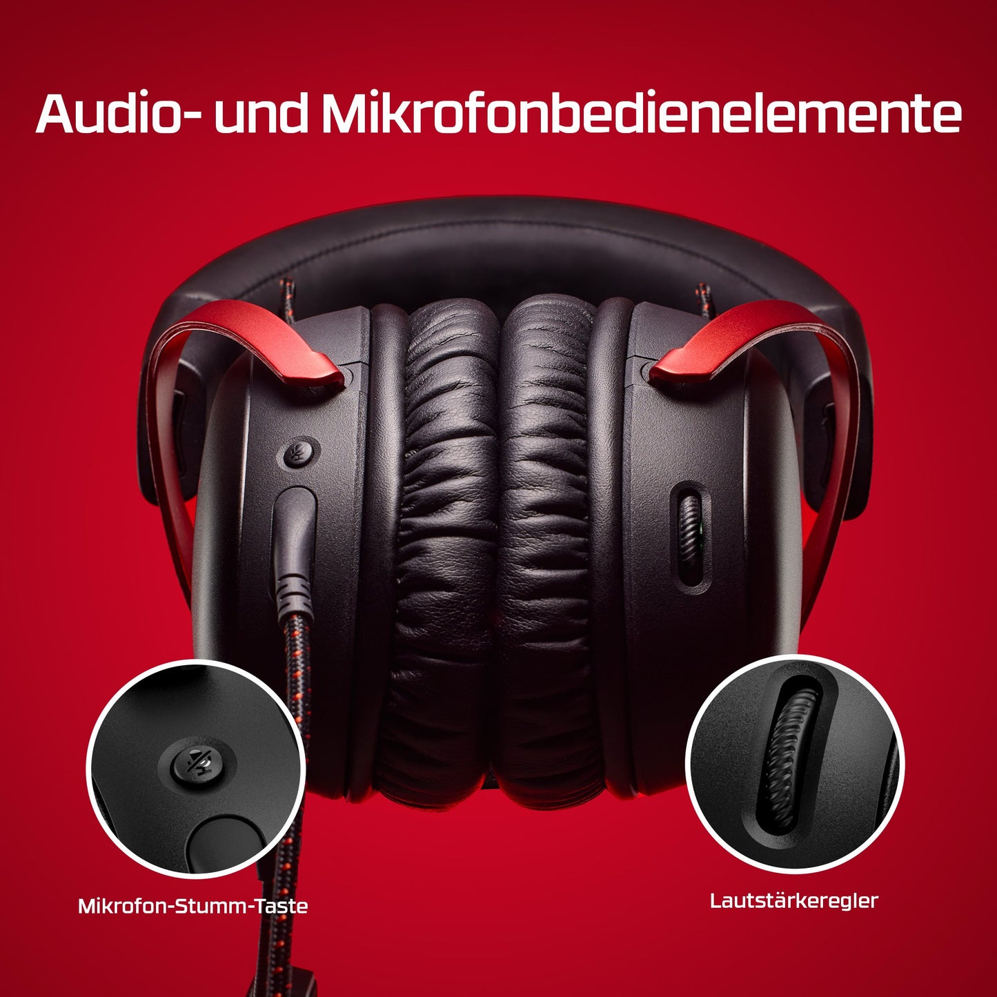 HyperX Cloud III – Gaming (schwarz) - Kabelgebunden - Gaming - 10 - 21000 Hz - 308 g - Kopfhörer - Schwarz - Headset