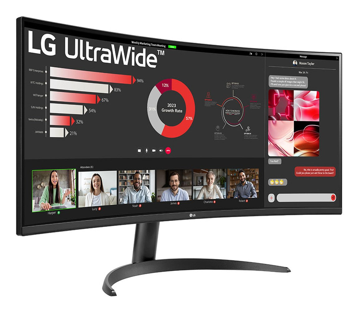 LG 34Wr50Qk - B - 34" - 86,4 cm - Monitor