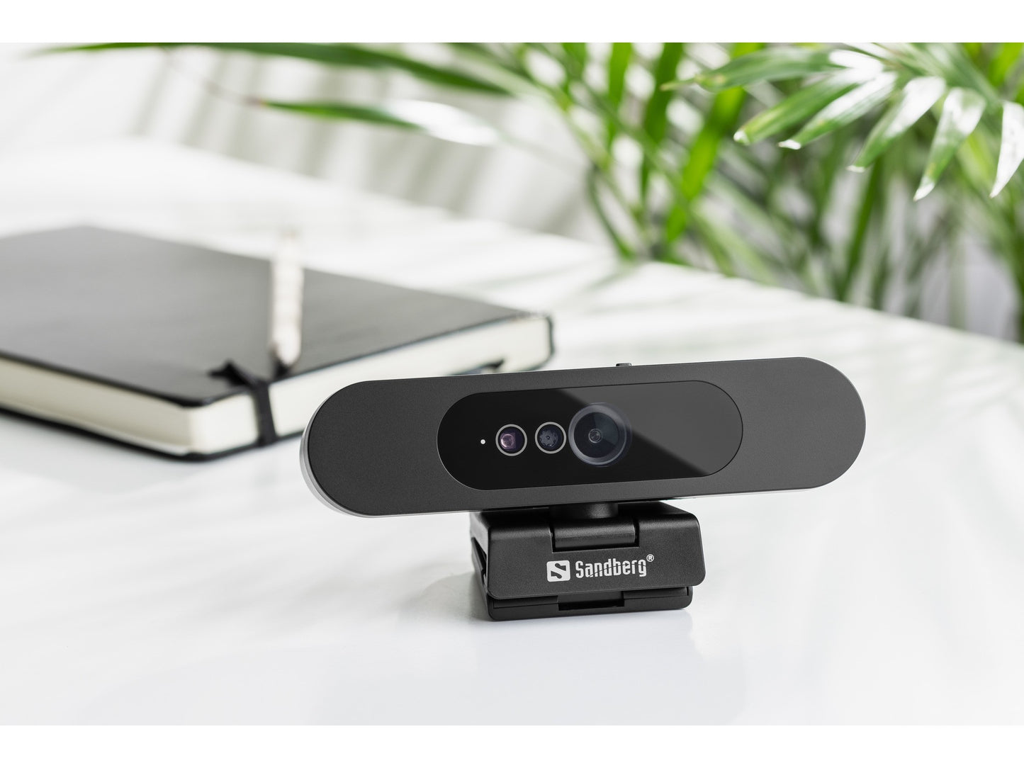 SANDBERG Face Scan Webcam - 2 MP - 1920 x 1080 Pixel - Full HD - 30 fps - 640x480@30fps - 1280x720@30fps - 1920x1080@30fps - 80° - Webcam