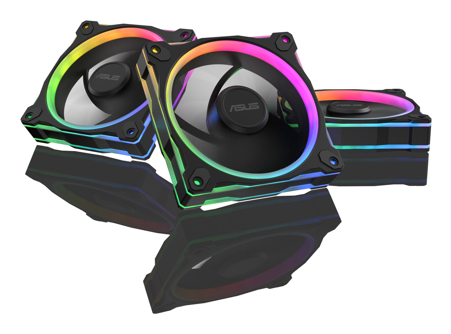 ASUS Prime Mr120 Argb Fan 3 in 1 120 mm Black - Gehäuse - 23 dB - Kühler