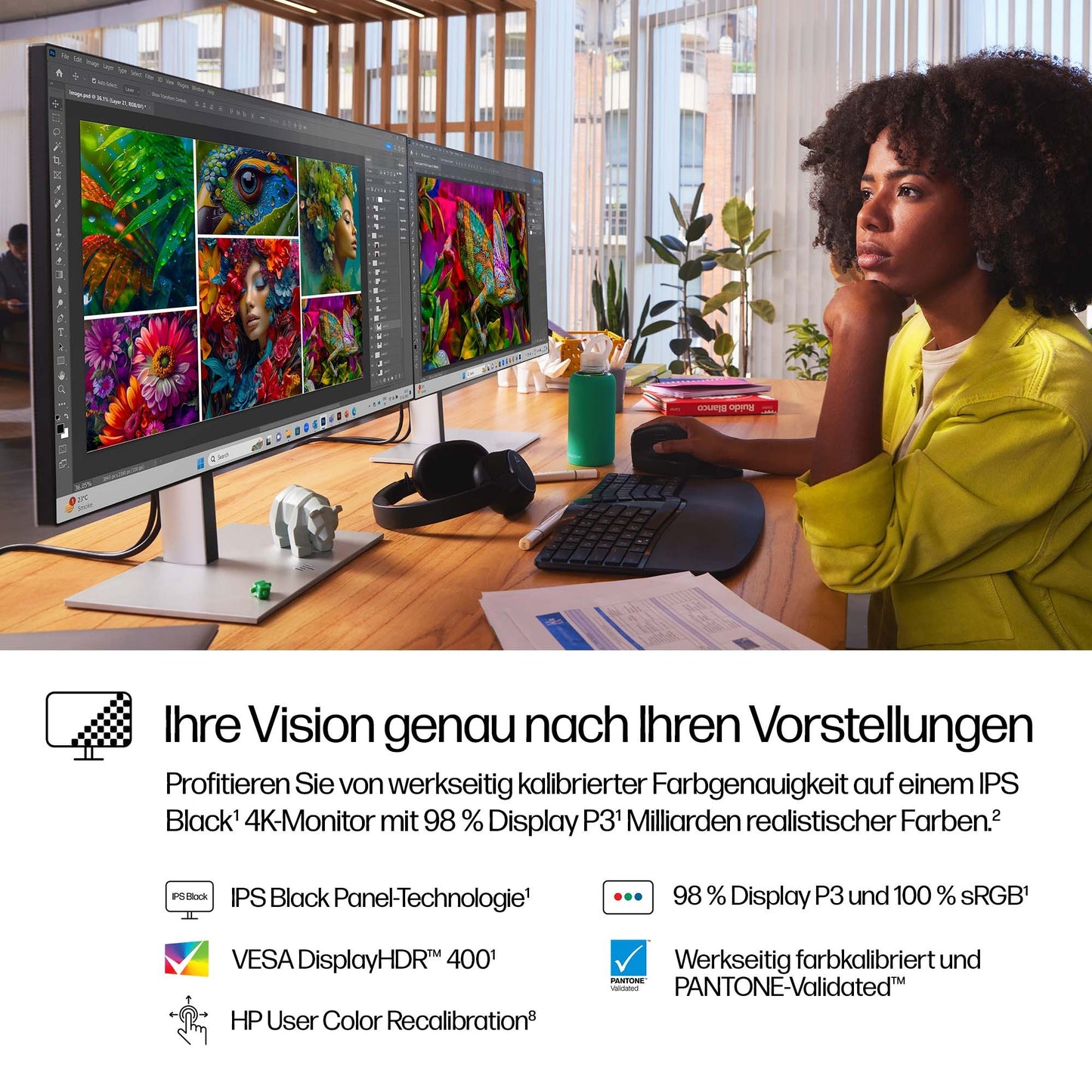 HP Series 7 Pro 727pk Monitor 27" 4K UHD - IPS - 68,6 cm - Monitor