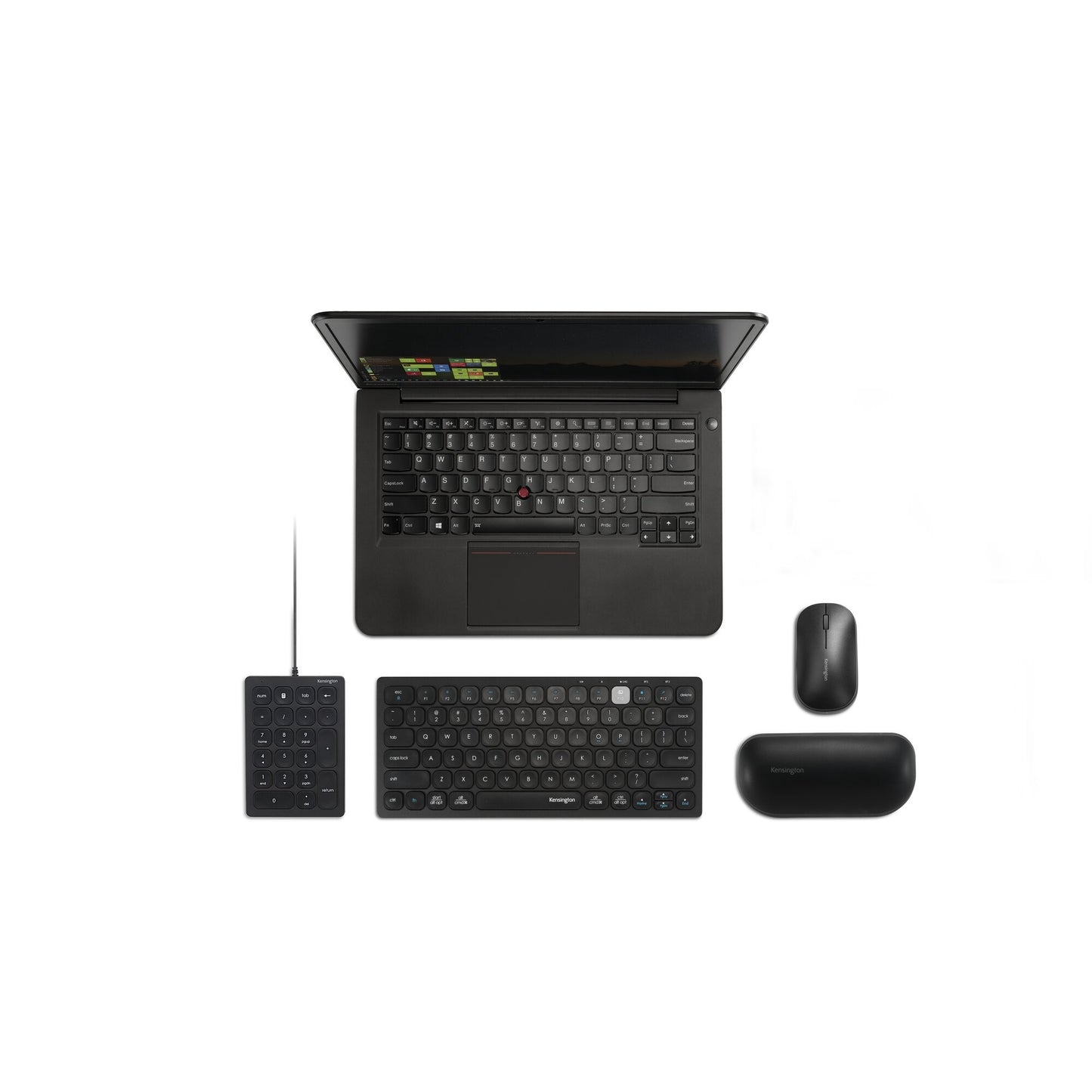 Kensington Numerische Tastatur - USB - 21 - Laptop / PC - Schwarz - Tastatur
