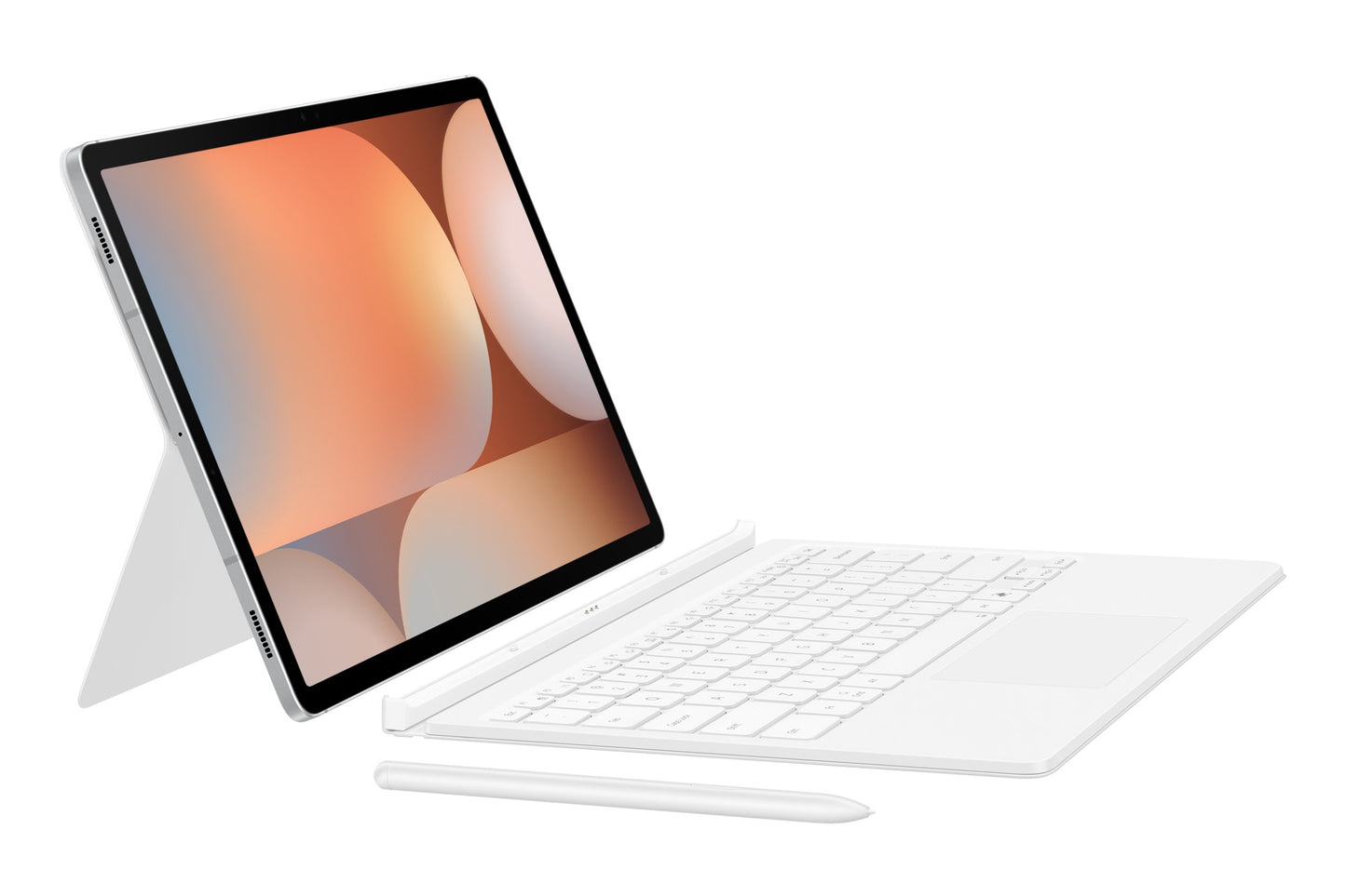 Samsung Tab S10/9/9FE+BC Keyboard WHT - QWERTY - Tastatur
