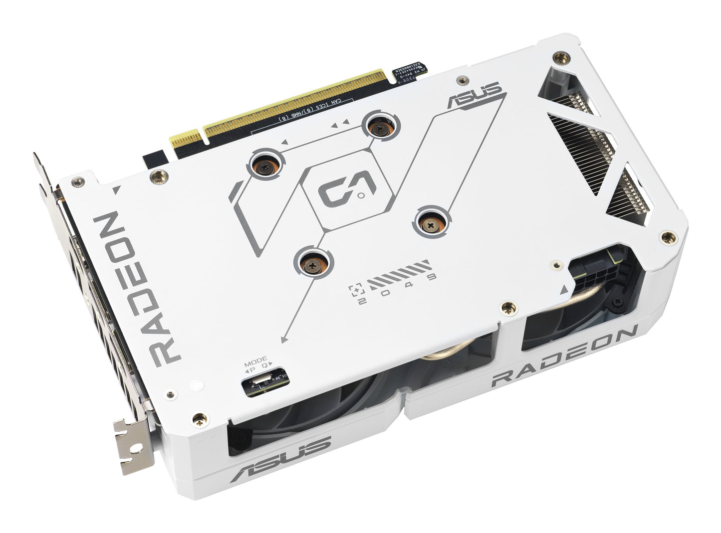 ASUS Dual Rx 9060 Xt Gddr6 white - PCI - Express - Grafikkarte