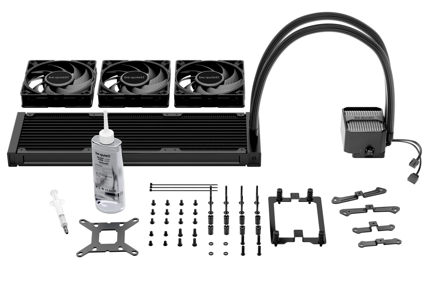Be Quiet! Wasserkühlung Silent Loop 3 360 mm - CPU - AMD Sockel AM4 (Ryzen) - Kühler