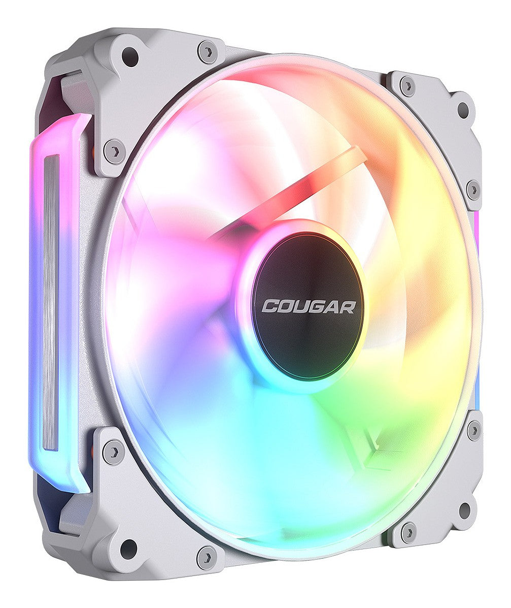 Cougar Gehäuse Lüfter Apolar 120 ARGB Weiß 3er - Pack - Gehäuse - 37,1 dB - Kühler