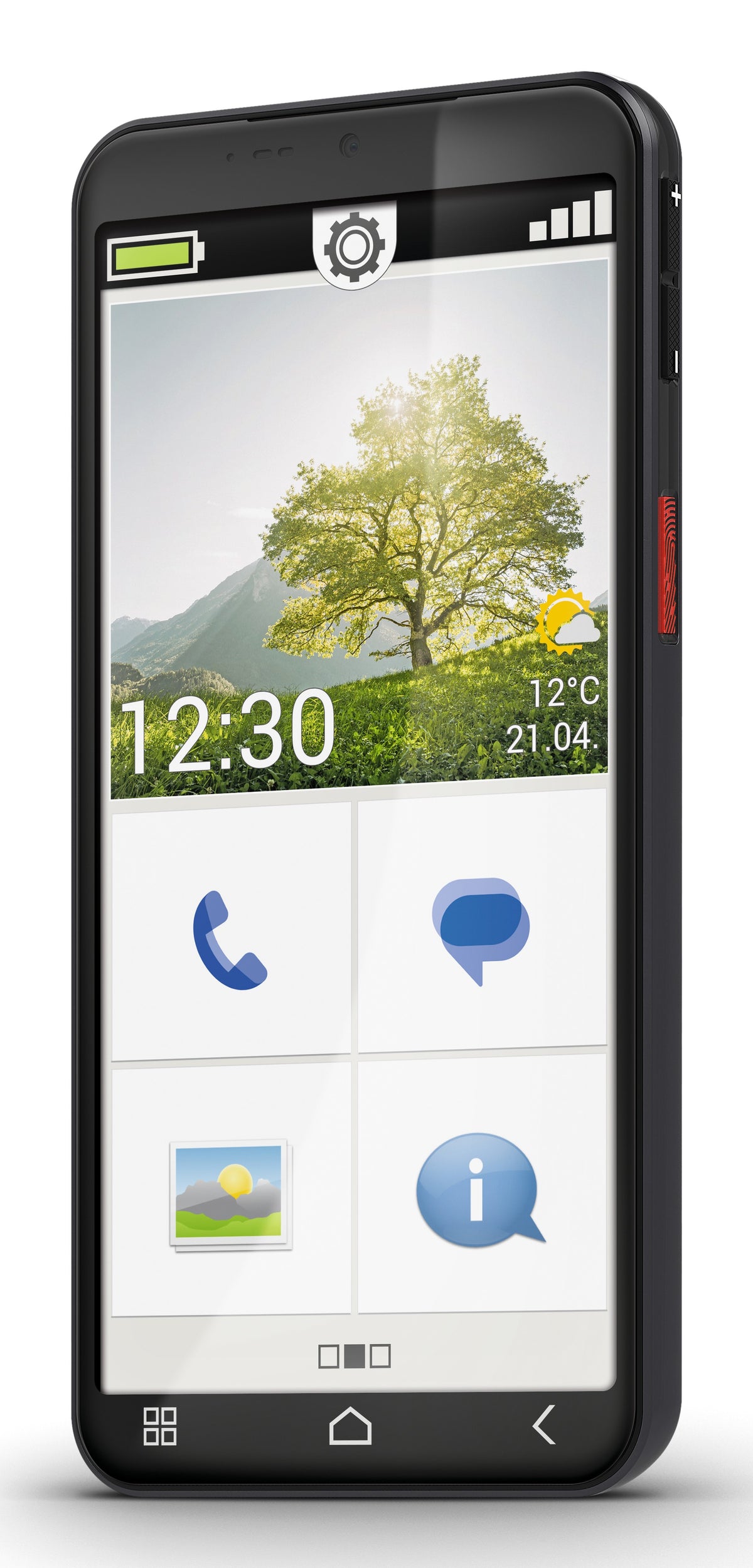 Emporia SMART.7 mini black - 128 GB - Mobiltelefon