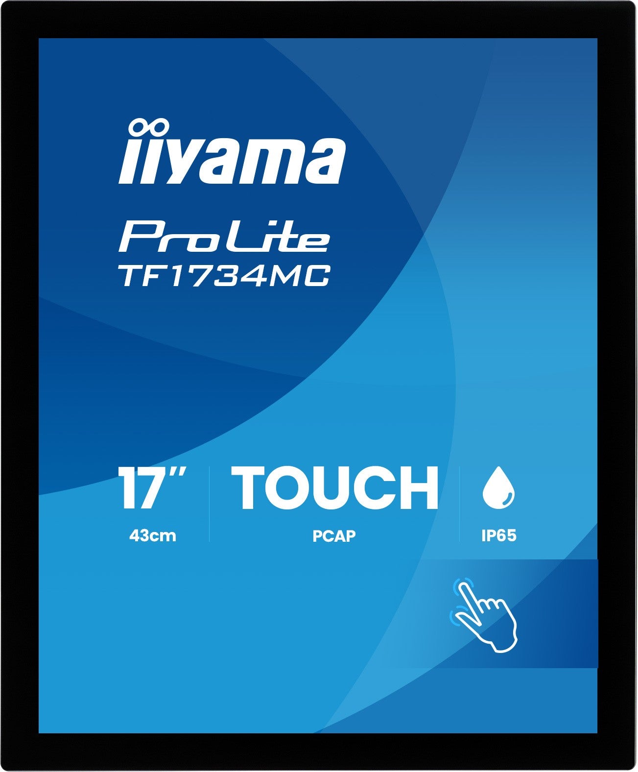 Iiyama 43.0cm (17") TF1734MC - B8X 5:4 M - Touch HDMI+DP VGA - Monitor