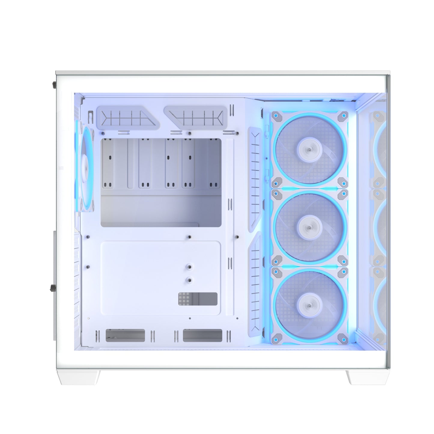 ASUS A32 PLUS TG ARGB ATX Midi - Tower Gaming Gehäuse Weiß - ATX - Gehäuse
