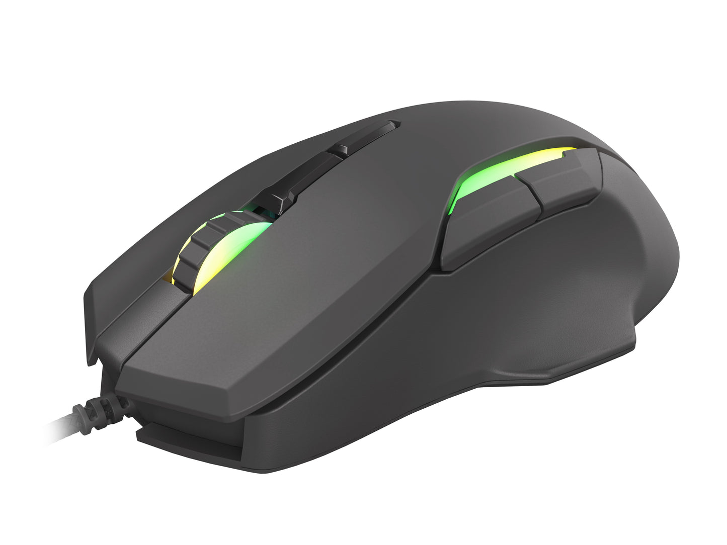 natec Gaming Maus Xenon 220 G2 RGB kabelgeb. schwarz - 12.800 dpi - Maus