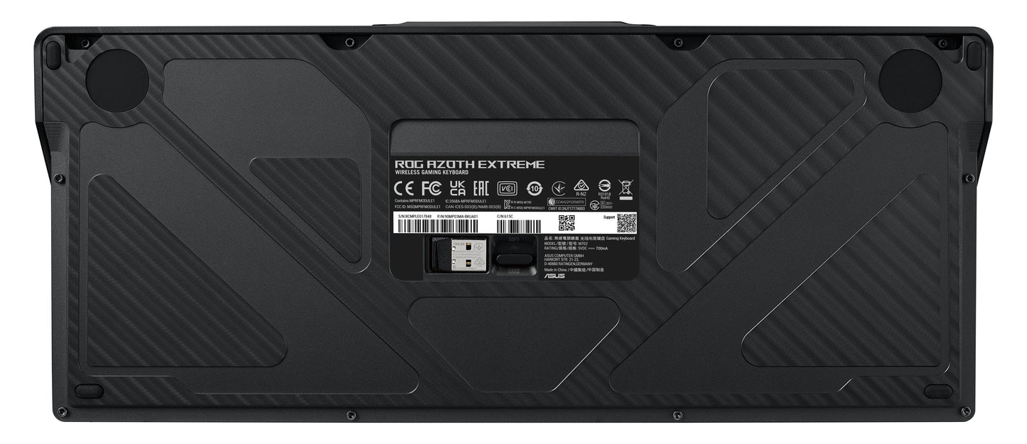 ASUS Rog Azoth Extreme Gaming Tastatur - QWERTZ - Tastatur
