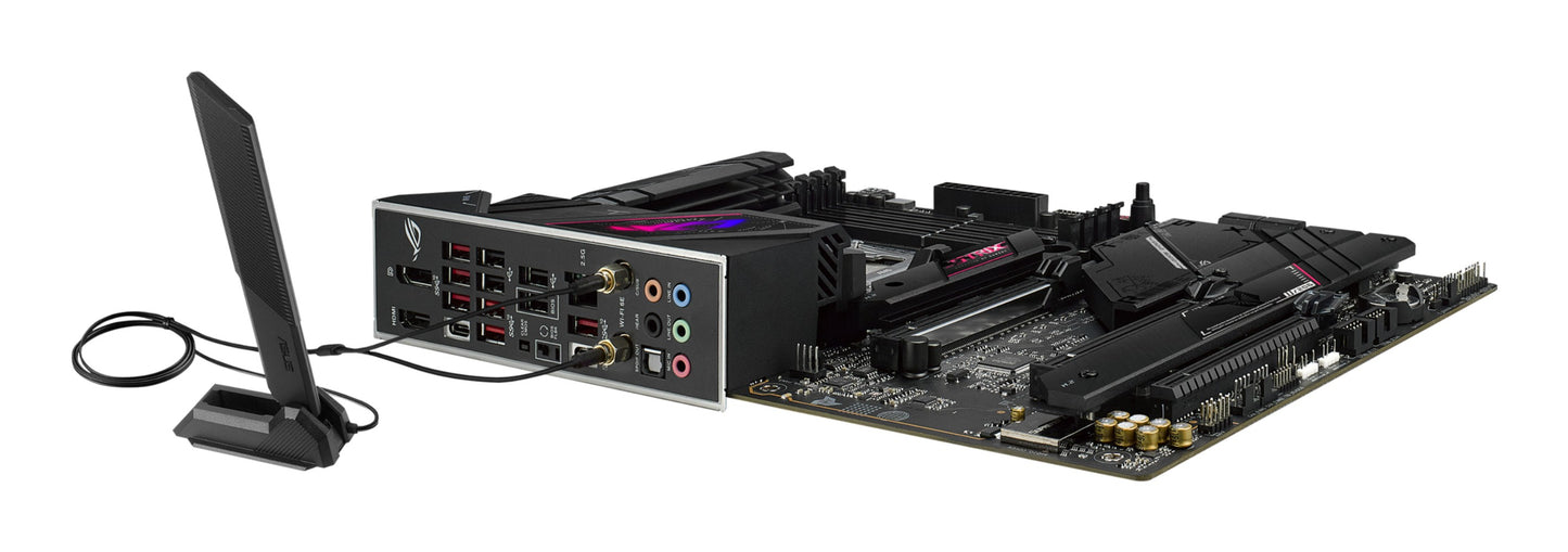 ASUS ROG STRIX B650E - E GAMING WIFI - AMD - Sockel AM5 - AMD Ryzen 7000 Series - Sockel AM5 - DDR5 - SDRAM - 128 GB - Mainboard
