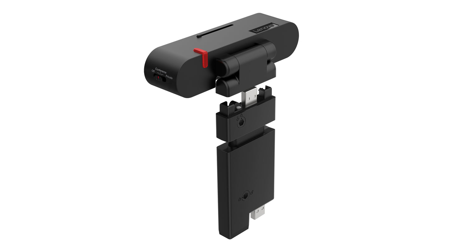 Lenovo ThinkVision MC60 (S) - 1920 x 1080 Pixel - Full HD - 30 fps - 1080p - M - JPEG - 65° - Webcam