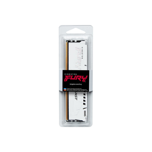 Kingston FURY Beast 16GB 5200MT/s DDR5 CL40 DIMM White XMP - 16 GB - 1 x 16 GB - DDR5 - 288 - pin DIMM - Arbeitsspeicher